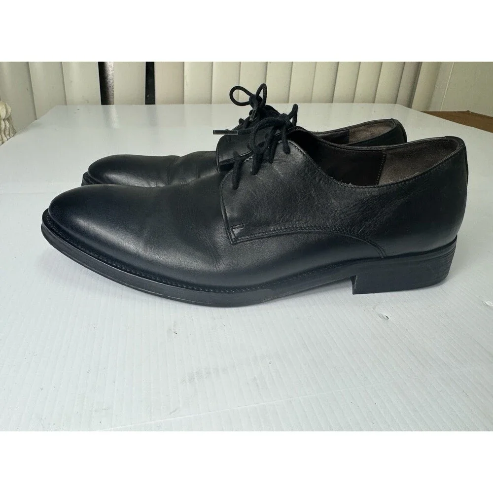 Bruno Magli Men’s Black Leather Lace-Up Oxford Dress Shoes Size 11